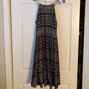 Long lacey spaghetti strap dress